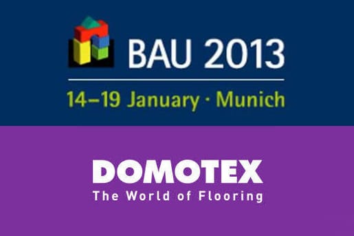 Световни изложения за паркети Domotex Hannover and Bau Munich