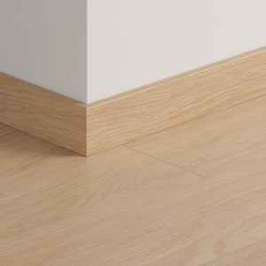 Перваз MDF Quickstep 915 Дъб бял лакиран 58x12мм QSSK00915 2.40м