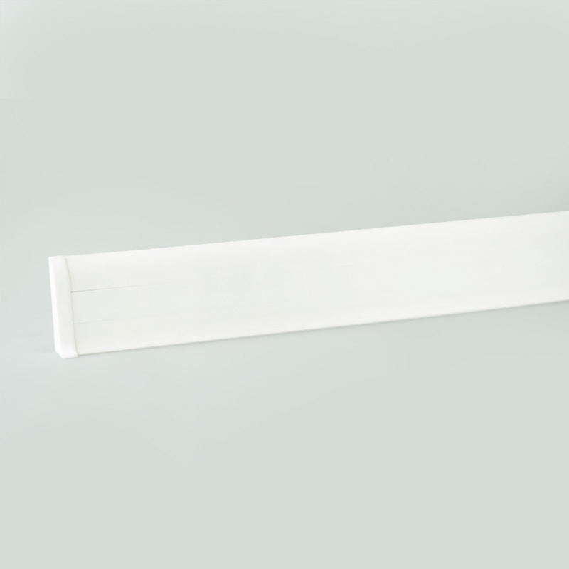 Перваз с кабелен канал VILO Flex 501 Бял 55x21мм, 2.5м