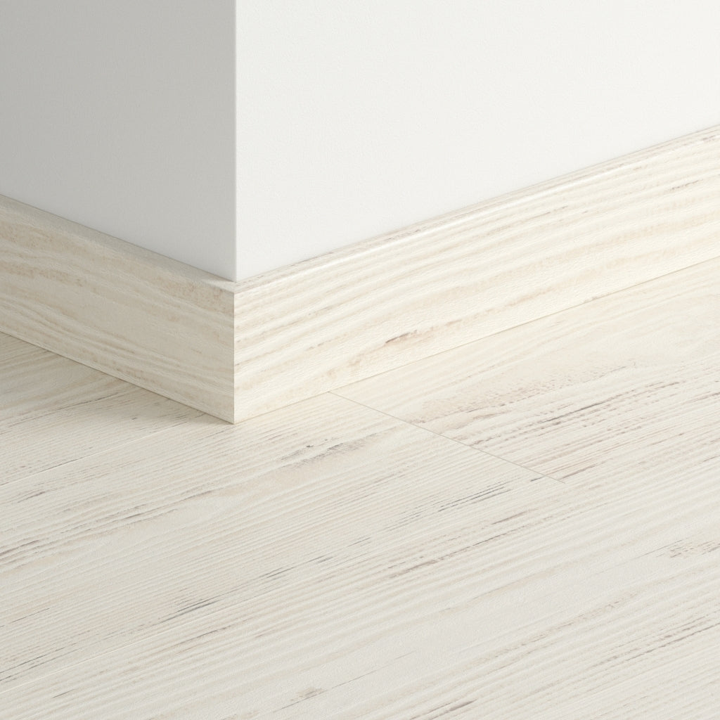 Перваз MDF Quickstep 1235 Бор бял четкан 58x12мм QSSK01253 2.40м