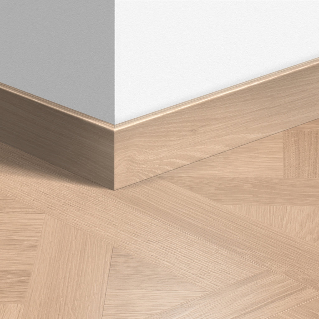Перваз MDF Quickstep 1248 Версай бял омаслен QSPSKR01248 77x14мм 2.40м