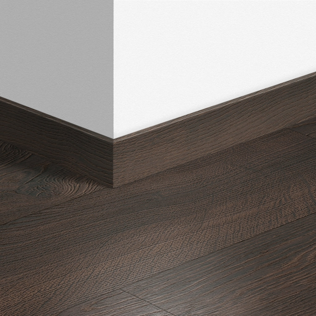Перваз MDF Quickstep 1383 Дъб състарен тъмен 77x14мм QSPSKR01383 2.40м