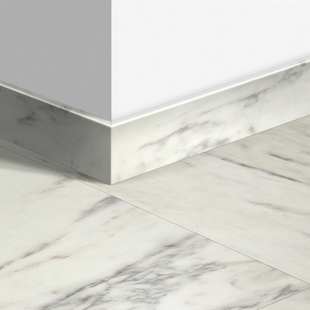 Перваз MDF Quickstep 1400 Мрамор Карара 77x14мм QSPSKR01400 2.40м