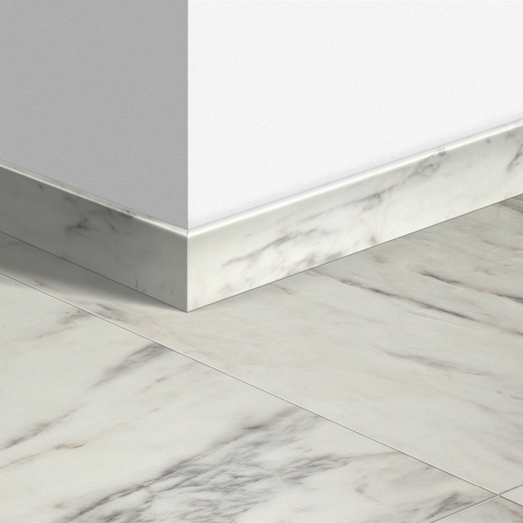 Перваз MDF Quickstep 1400 Мрамор Карара 58x12мм QSSK01400 2.40м