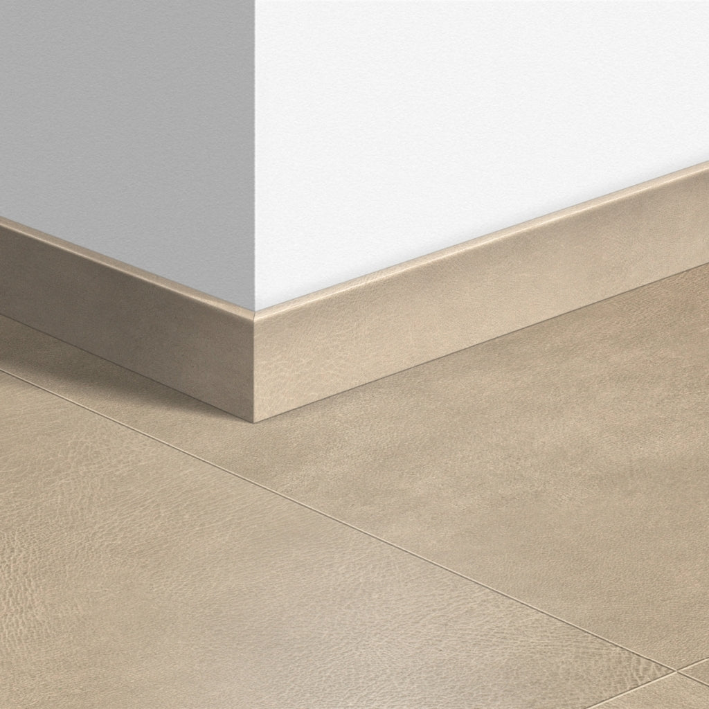 Перваз MDF Quickstep 1401 Плочка бяла кожа 58x12мм QSSK01401 2.40м