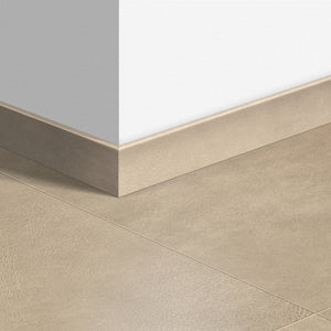 Перваз MDF Quickstep 1401 Плочка бяла кожа 58x12мм QSSK01401 2.40м