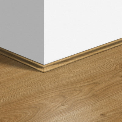 Ъглов профил MDF Quickstep 1491 Дъб светло бял 17x17мм, 2.40м
