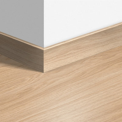 Перваз MDF Quickstep 1538 Дъб лакиран бял 77x14мм QSPSKR01538 2.40м