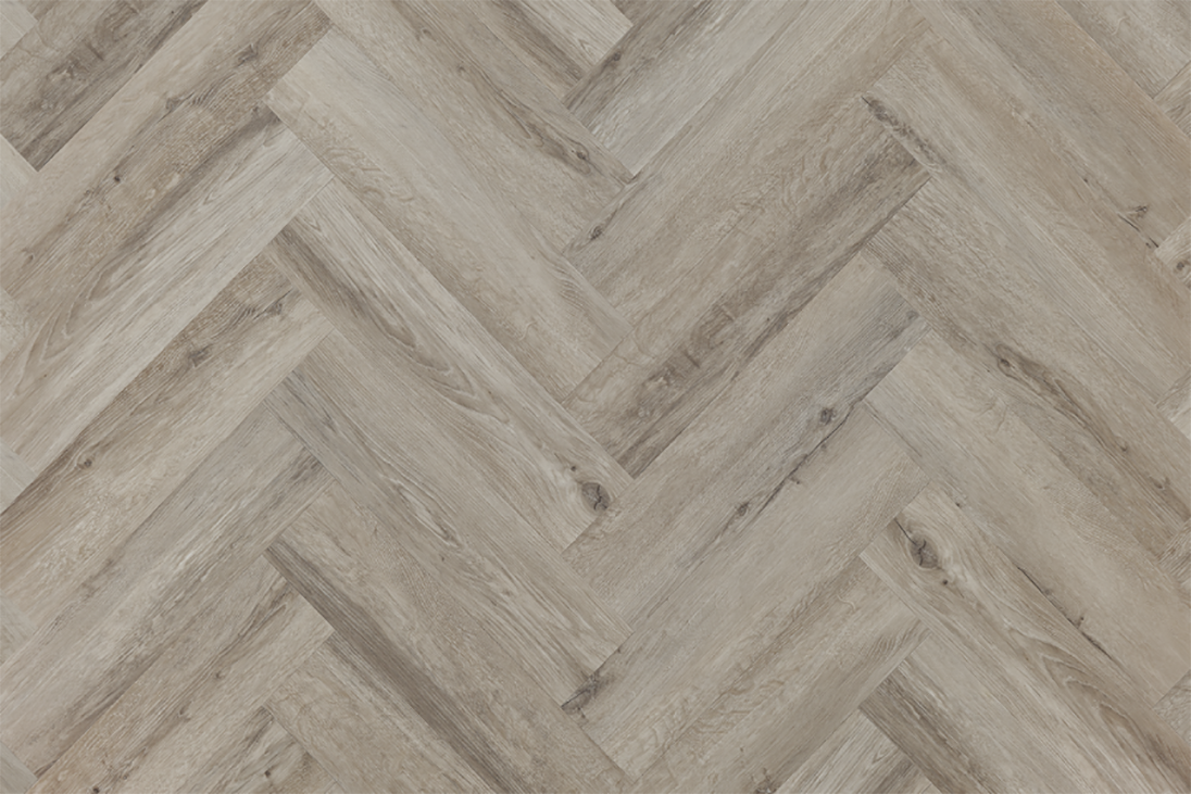 Водоустойчива настилка Amaron Herringbone №177 Дъб Медичи 5мм / 33 клас 4V