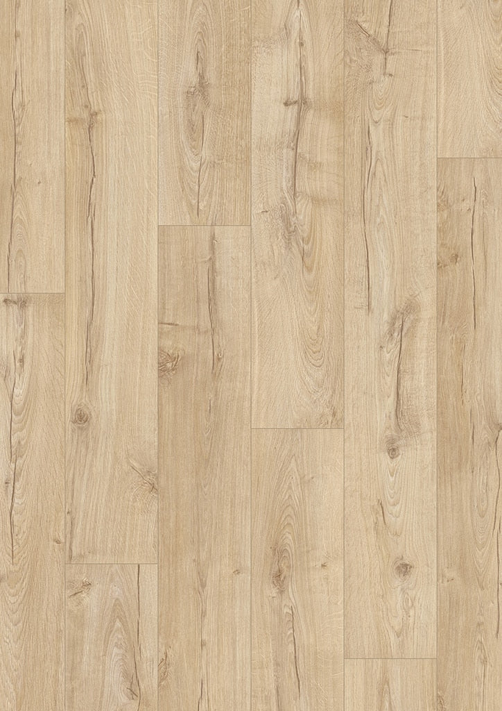 Ламиниран паркет QuickStep №IMU1847 Дъб класик бежов 12мм / 33 клас 4V