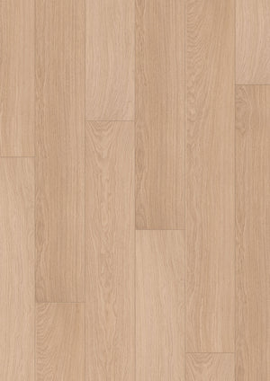 Ламиниран паркет QuickStep №IMU3105 Дъб лакиран бял 12мм / 33 клас 4V