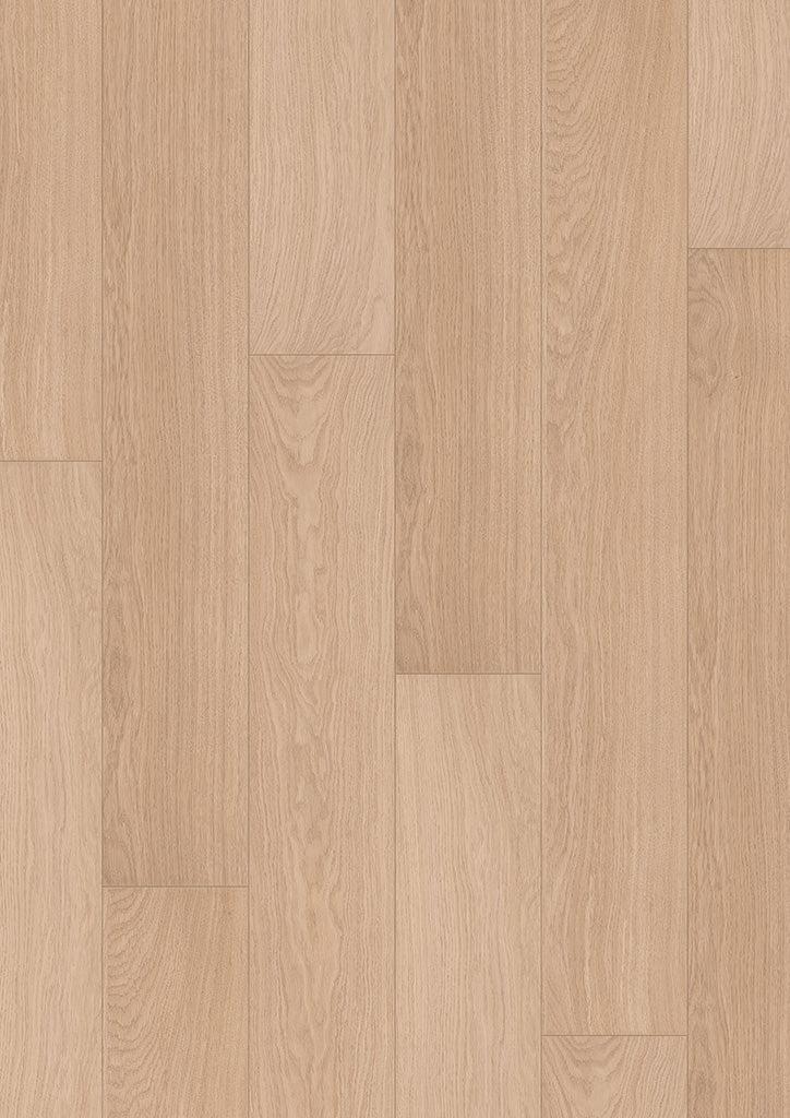 Ламиниран паркет QuickStep №IM3105 Дъб лакиран бял 8мм / 32 клас 4V