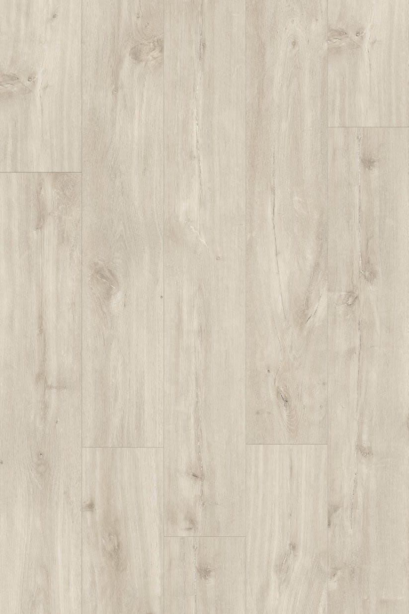 Водоустойчива настилка QuickStep №40038 Дъб Каньон бежов 4+1мм / 33 клас 4V