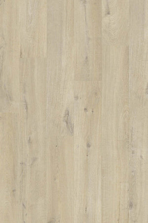 Водоустойчива настилка QuickStep №AVMPU40103 Памучен дъб бежов 5+1мм / 33 клас 4V