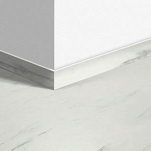 Перваз за LVT Quickstep 40136 Бял Мрамор Карара MDF 58x12мм QSVSK400136 2.40м