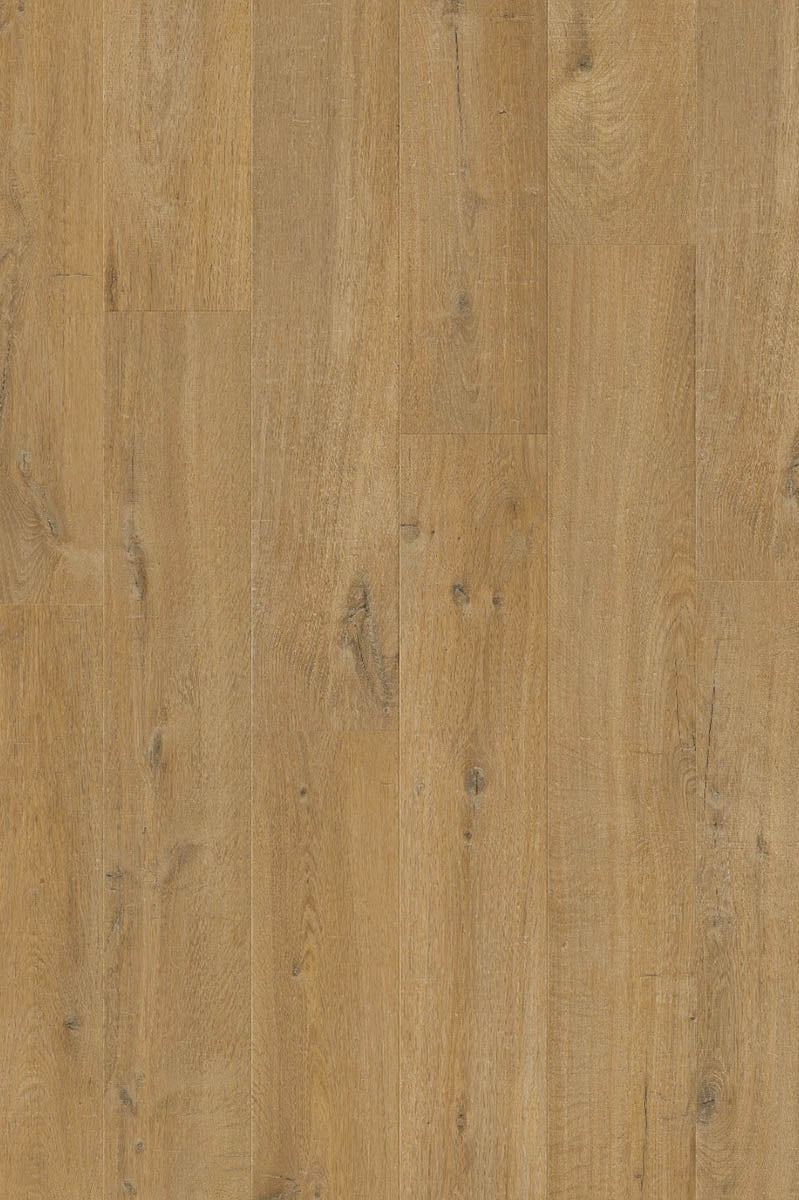Водоустойчива настилка QuickStep №AVMPU40203 Памучен дъб дълбоко натурален 5+1мм / 33 клас 4V