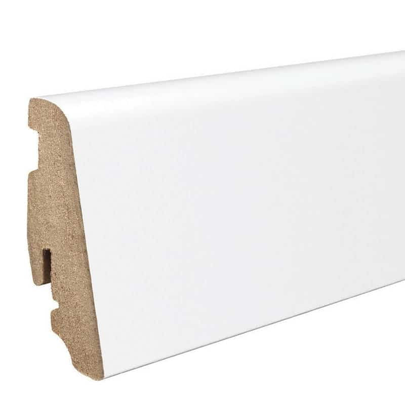 Перваз MDF Haro 406857 Бял 58x19, 2.20м
