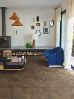 Ламиниран паркет QuickStep №IPA4145 Кралски дъб Тъмно-кафяв 8мм / 32 клас 4V