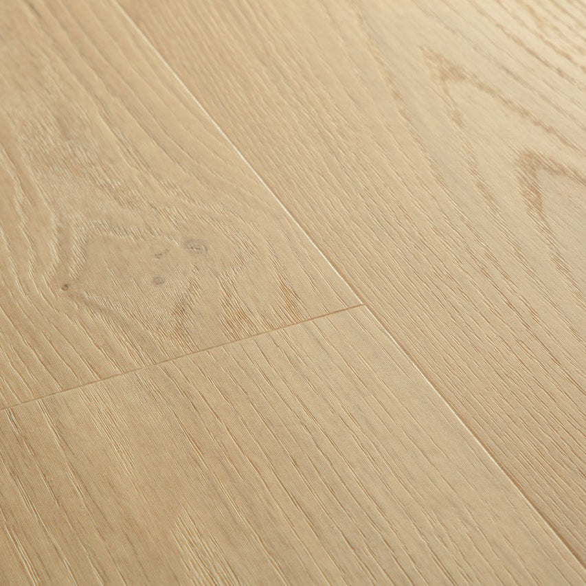 Водоустойчива настилка QuickStep №40321 Дъб Крайбрежен бежов 4мм / 33 клас 4V
