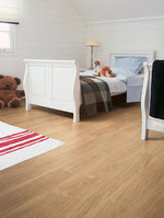 Ламиниран паркет QuickStep №EL915 Дъб бял лакиран 8мм / 32 клас