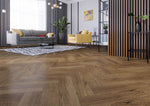 Водоустойчива настилка Amaron Herringbone №147 Дъб Джорджтаун 5мм / 33 клас 4V