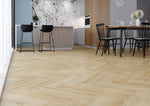Водоустойчива настилка Amaron Herringbone №167 Дъб Престън 5мм / 33 клас 4V