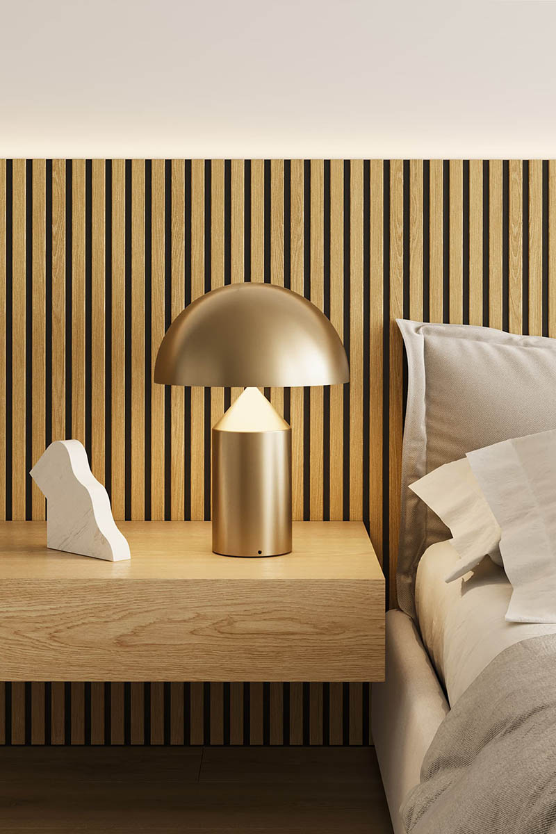 Стенен MDF панел FAUS №185784S – Дъб Двуцветен Пента