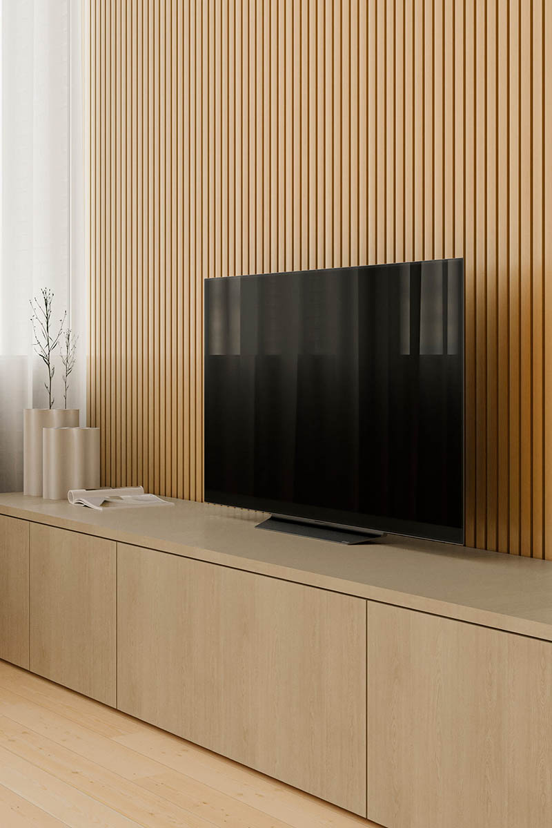 Стенен MDF панел FAUS №185111S – Дъб Орбе Пента