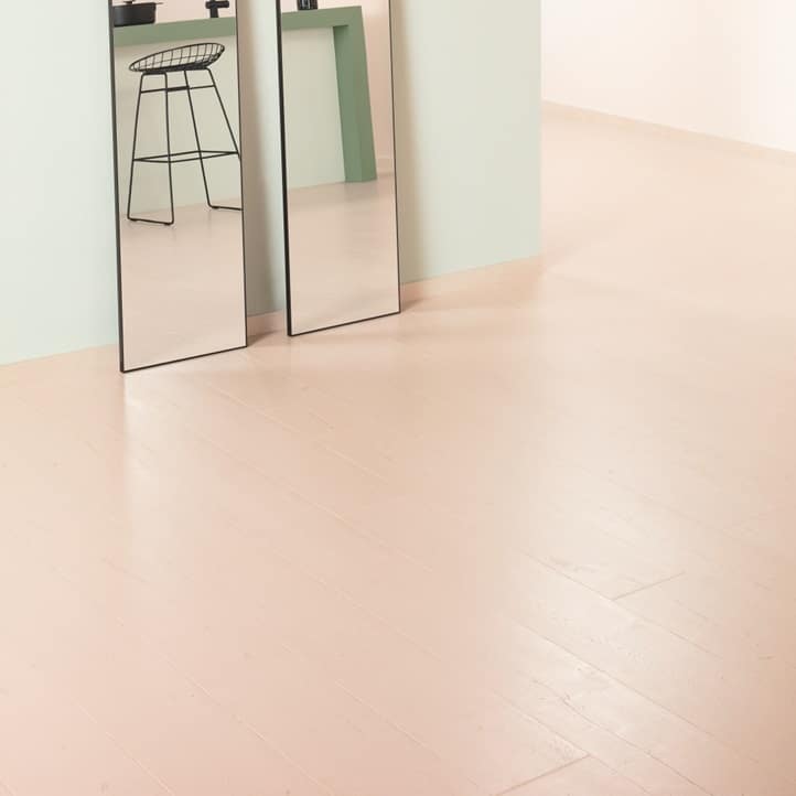 Ламиниран паркет QuickStep №SIG4754 Дъб розов, боядисан 9мм / 32 клас 4V