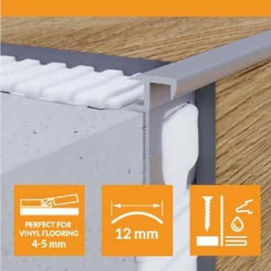 Профил за външен ъгъл PRO S2 4.5мм/2м