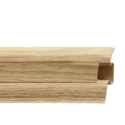 Перваз с кабелен канал Arbiton LM55 20 Дъб Савоен 55x26mm, 2.5m