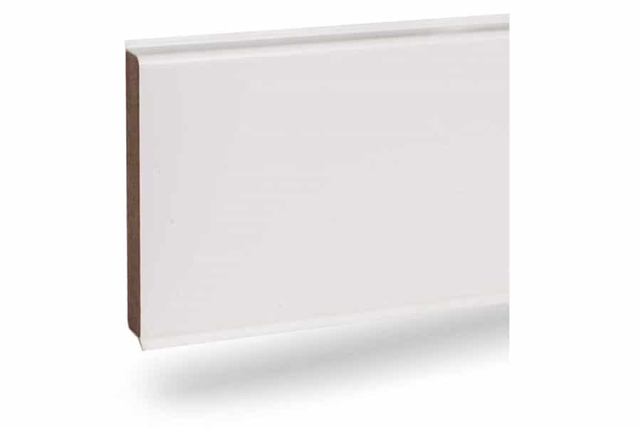 Перваз HDF Cubu Флекс Лайф бял 60x13, 2.50м