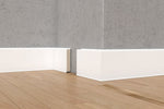 Перваз HDF Cubu Флекс Лайф бял 60x13, 2.50м