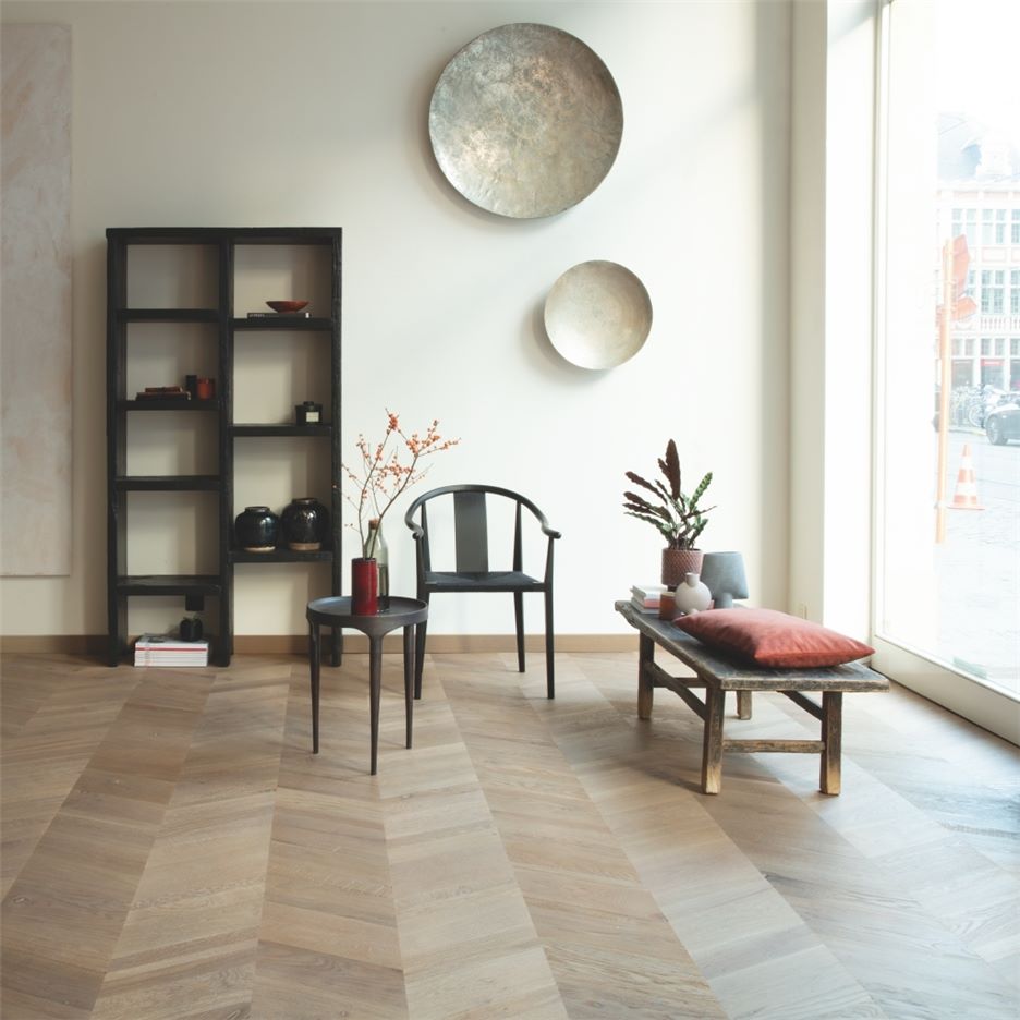 Трислоен паркет Quickstep №3903 Дъб Еклипс