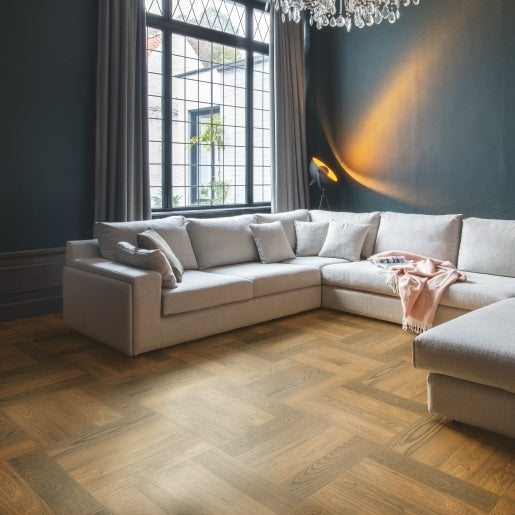 Трислоен паркет Quickstep №4979 Дъб канела суров 4V