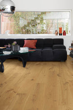 Трислоен паркет Quickstep №PAL3893S Дъб залез 4V