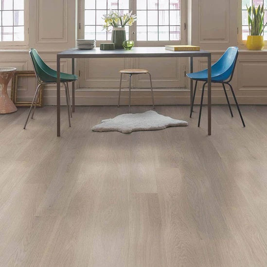 Трислоен паркет Quickstep №3562 Дъб Скреж мат 4V