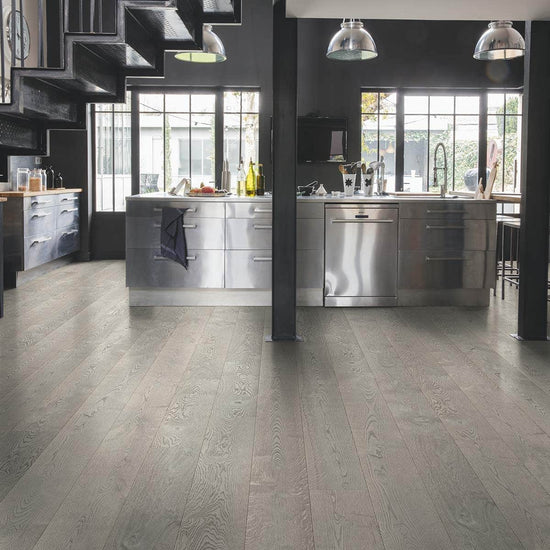 Трислоен паркет Quickstep №3795 Дъб Бетон 4V