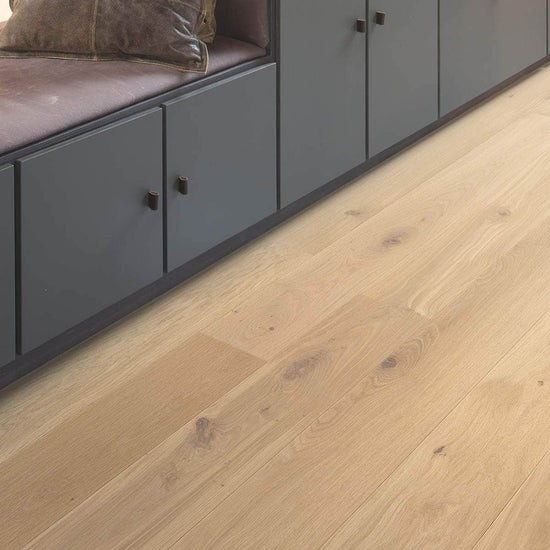 Трислоен паркет Quickstep №3014 Дъб Бадем бял 4V