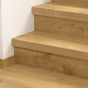 Стъпала Quickstep 1491 Дъб светло бял №QSSTRBEL1491
