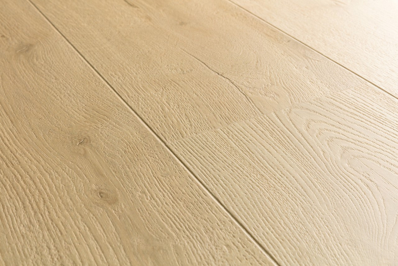 Ламиниран паркет QuickStep №IM8254 Дъб памук 8мм / 32 клас 4V