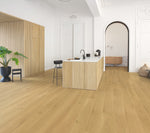 Трислоен паркет Quickstep №6029 Дъб Кожа мат 4V