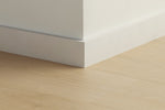 Перваз MDF Quickstep Бял за боядисване 58мм, 2.40м