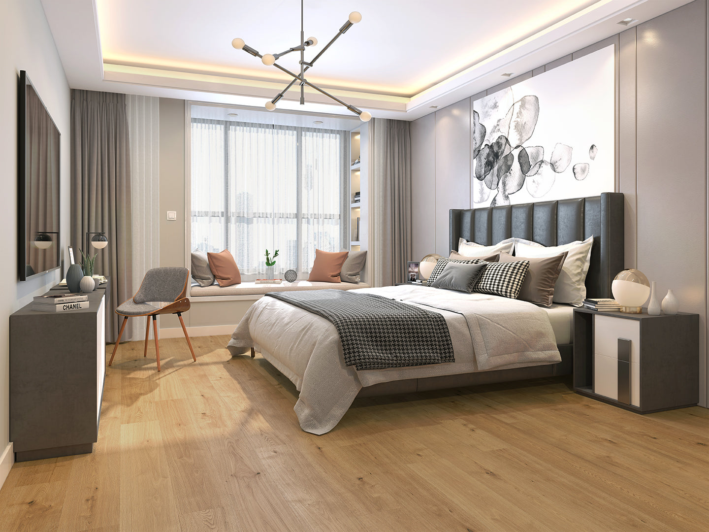 Винилова настилка Ceramin №61865 Норе 4мм / 34 клас AC6
