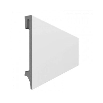 Перваз VOX Espumo 501 Бял 120x16мм, 2.4м