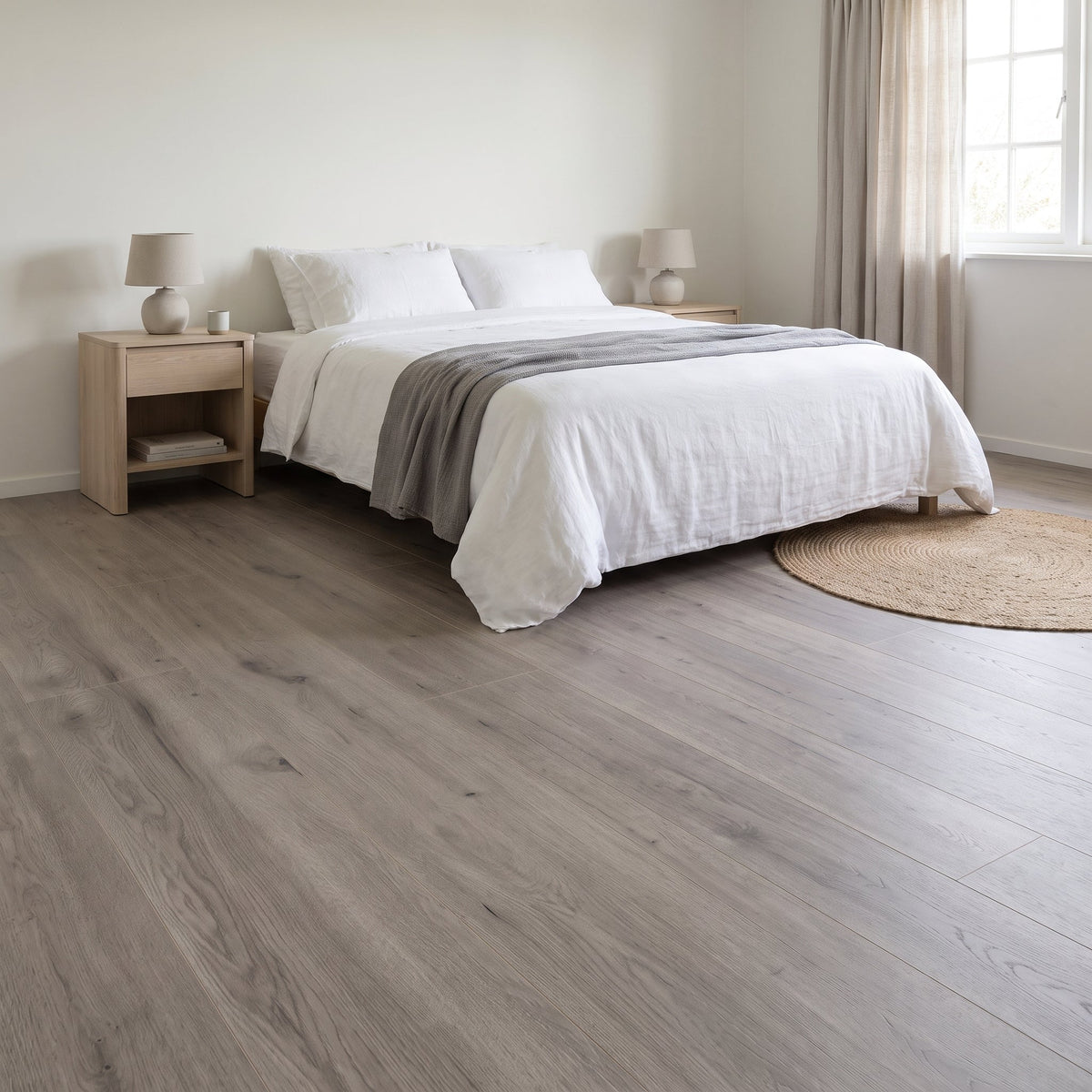 Ламиниран паркет SWISSKRONO SWISS SOLID D4661 Artisan Oak Grey 12мм / AC5 33 клас 4V