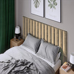 Тапициран стенен панел Vilo Regular 2 Бежово 15x60 см
