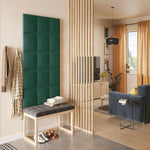 Тапициран стенен панел Vilo Regular 3 №6034870 Зелена бутилка 30x30 см
