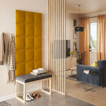 Тапициран стенен панел Vilo Regular 3 Горчица 30x30 см