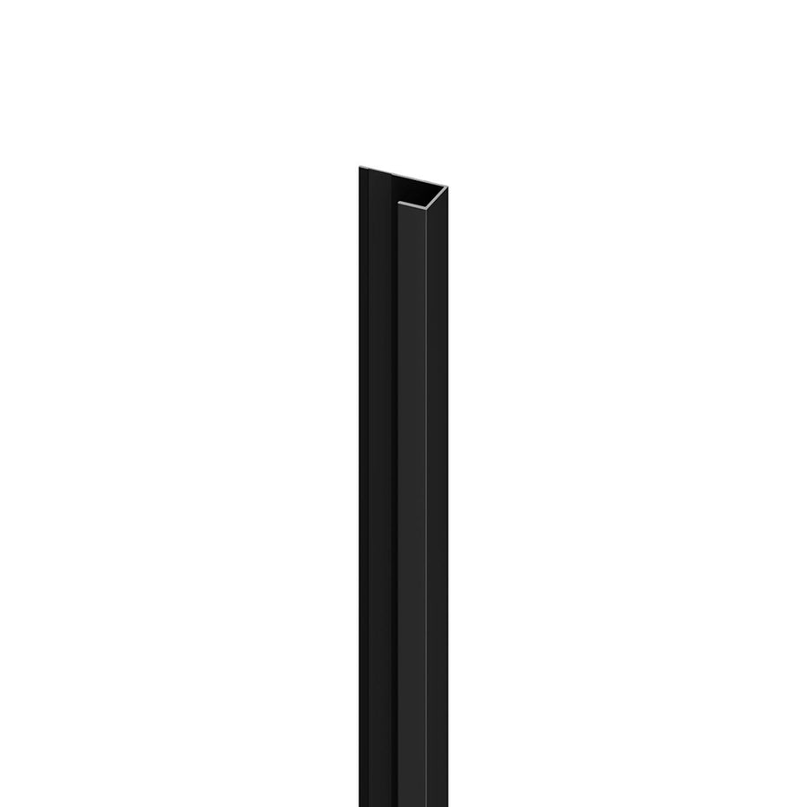 Завършващ J-профил Vilo №108904 300см - Black Matte
